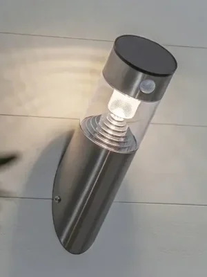 LED solární nástěnné svítidlo Marbella s pohybovým senzorem Akce