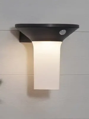 LED solární nástěnné svítidlo Valta s pohybovým senzorem Vrácení Zdarma