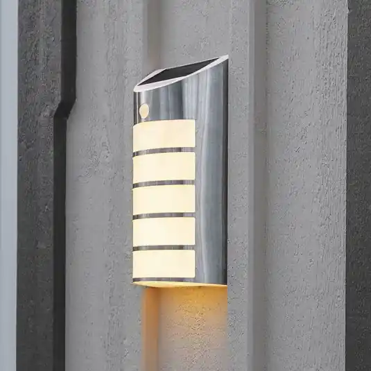 Nízká Cena LED solární nástěnné svítidlo Wally s pohybovým senzorem
