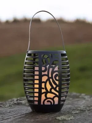 Solární lampa LED Flame, tři možnosti použití, 42 cm Víkendová Akce