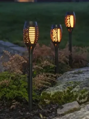 Nízká Cena LED solární světlo Flame Mini v sadě 3 ks