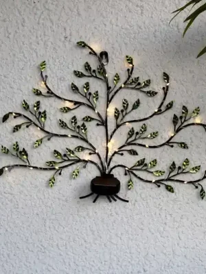 LED solární nástěnné svítidlo Tree of life Nejlepší Cena