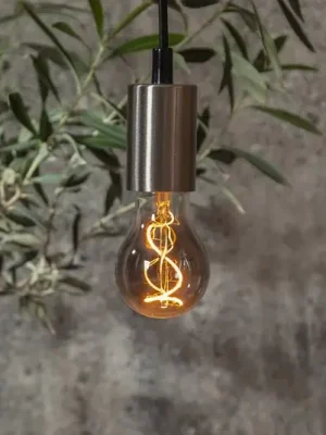 LED žárovka A60 E27 3W 1800K s kouřovým sklem Speciální Cena