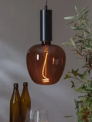 Nízká Cena LED dekorační žárovka Cognac Apple E27 2W 1 800K