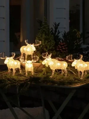LED dekorační světlo pět losů pro venkovní použití Oblíbený