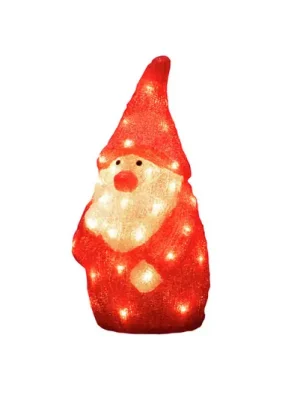 LED dekorace Santa Claus červená IP44 výška 38 cm Objednat Nyní