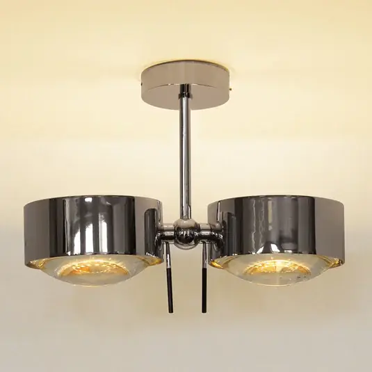 Stropní svítidlo Puk Sides chrom 10 cm 2 světla G9 Finální Výprodej