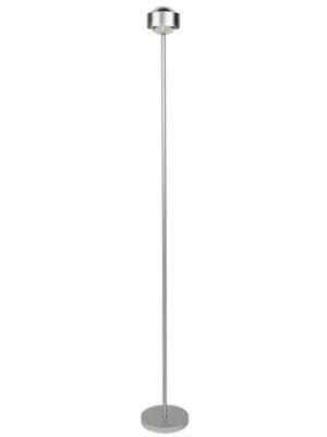 Stojací lampa Puk Eye, matný chrom Cenově Výhodný