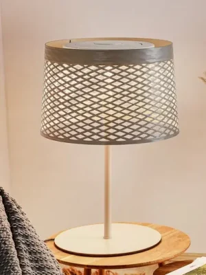 Cenová Bomba LED stolní lampa Foscarini Twiggy Grid XL, greige