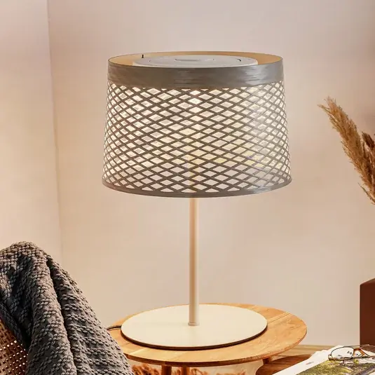 Cenová Bomba LED stolní lampa Foscarini Twiggy Grid XL, greige