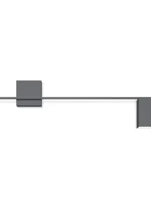 Tovární Cena Vibia Structural 2610 LED nástěnné světlo, tmavé