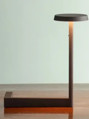 Vysoce Kvalitní Vibia Flat LED stolní lampa výška 30 cm černá