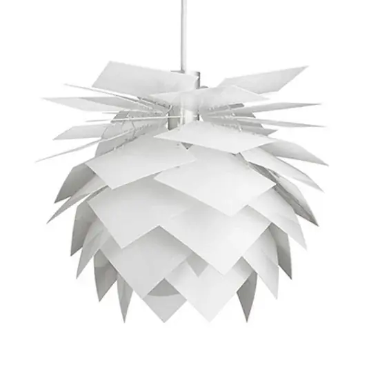 Dyberg Larsen PineApple S závěsné světlo Ø 35 cm bílé Sezónní Sleva