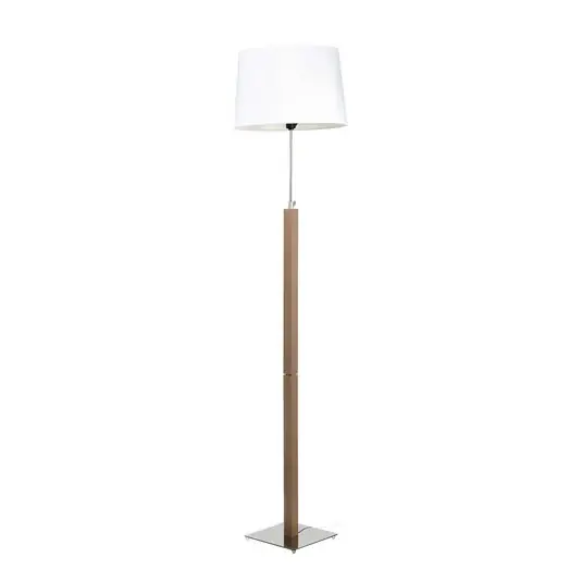 Rychlé Dodání Aluminor Quatro Up stojací lampa dub šedý/chrom