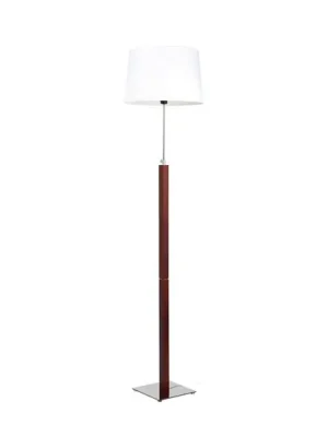Výprodej Aluminor Quatro Up stojací lampa eben/chrom
