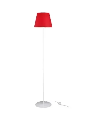Aluminor Store stojací lampa, bílá/červená Akční Cena