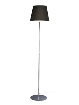 Horká Nabídka Aluminor Store stojací lampa, chrom/černá