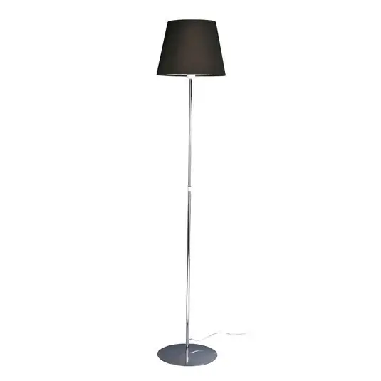 Horká Nabídka Aluminor Store stojací lampa, chrom/černá