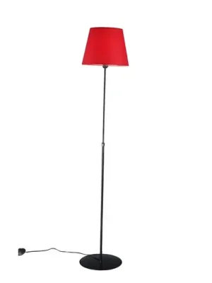 Aluminor Store stojací lampa, černá/červená Značkový