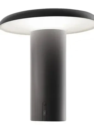 Stolní lampa Artemide Takku LED s dobíjecí baterií, černá Top Prodej