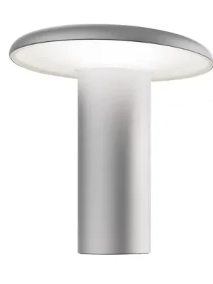 Speciální Cena Stolní lampa Artemide Takku LED s dobíjecí baterií, šedá