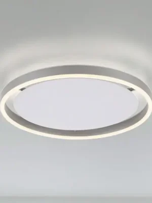 Nejlepší Volba LED stropní svítidlo Ritus, Ø 39,3 cm, hliník, stmívatelné
