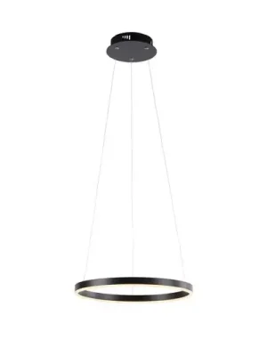 Závěsné svítidlo Ritus LED, Ø 39,3 cm, antracitová barva Odeslání Ihned
