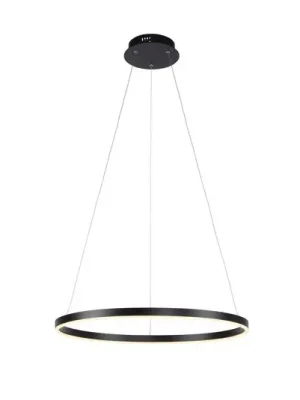 Objednat Nyní Závěsné svítidlo Ritus LED, Ø 58,5 cm, antracitová barva
