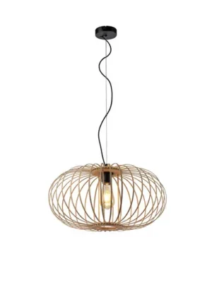 Závěsná lampa Racoon s dřevěným stínidlem Top Prodej