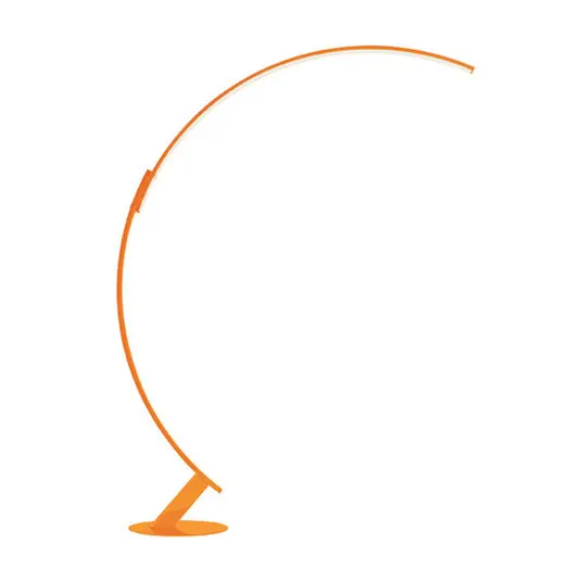 kdln LED stojací lampa Kyudo, oranžová, výška 212 cm Cenový Hit