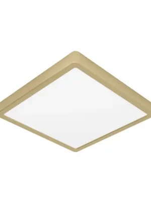 Odeslání Ihned Povrchový LED panel Fueva 5 IP20 830 mosaz 28,5x28,5