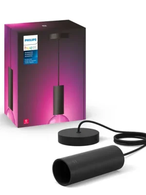 Autentický Philips Hue závěs patice E27, jeden zdroj černá