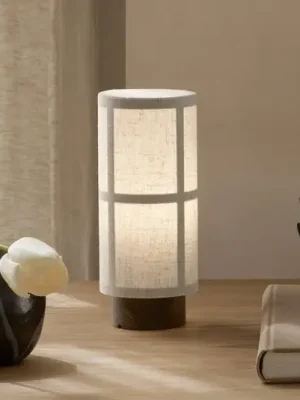 Audo Hashira LED stolní lampa na baterii, přírodní Cenová Bomba