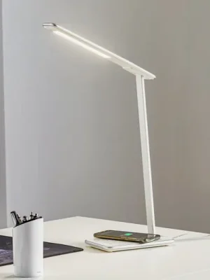 Speciální Cena LED stolní lampa Orbit s indukcí sříbrná