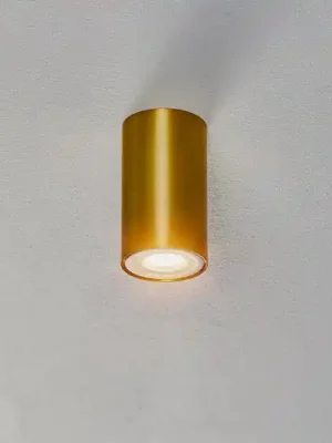 Downlight Eye S ve tvaru válce, mosazný Odeslání Ihned