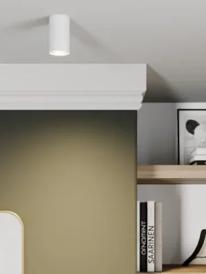 Downlight Eye S ve tvaru válce, bílá Cenově Výhodný