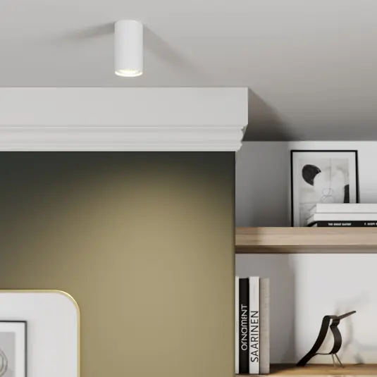 Downlight Eye S ve tvaru válce, bílá Cenově Výhodný