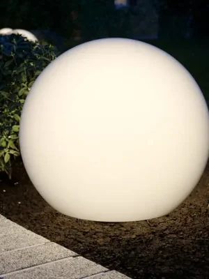 Omezená Nabídka Kulová lampa Cumulus L, Ø 60 cm, bílá, plast, IP44, E27