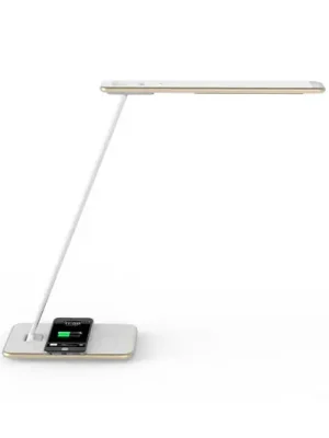 Finální Výprodej LED stolní lampa Orbit s indukcí, zlatá