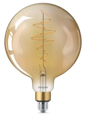 Philips E27 Giant LED Globe 7W zlatá stmívatelná Víkendová Akce