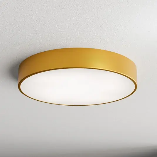 Koupit Online Stropní svítidlo Cleo, Ø 50 cm, IP20, zlatá barva, kov, E27