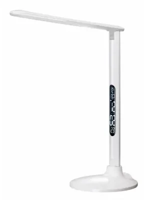 Speciální Cena LED stolní lampa Success s hodinami, bílá