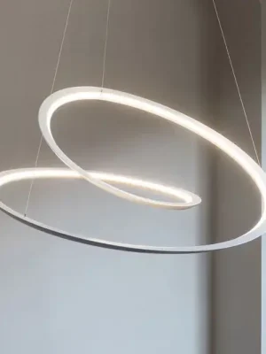 Závěsná lampa Nemo Kepler 2 700K Up Ø110cm bílá Značkový