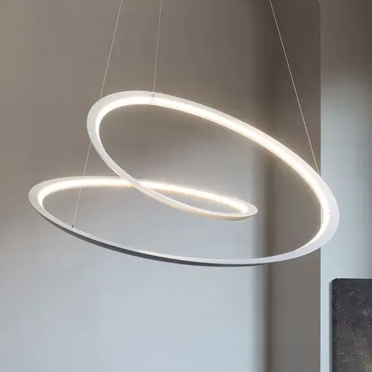 Závěsná lampa Nemo Kepler 2 700K Up Ø110cm bílá Značkový