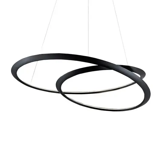 Bezpečná Platba Závěsná lampa Nemo Kepler 2 700K Up Ø84cm černá