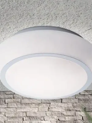 Skleněné stropní svítidlo Pia s krytím IP44, 38 cm Hit Sezóny