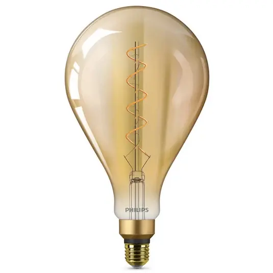 E27 4,5W LED žárovka Giant, teplá bílá, zlatá Nejprodávanější