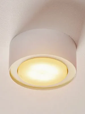Stropní bodové osvětlení Flea z oceli, bílé Tovární Cena