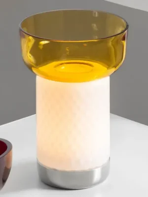 Horká Nabídka Artemide Bontà LED stolní lampa, žlutá miska