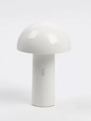 Aluminor Capsule LED stolní lampa, mobilní, bílá Super Cena